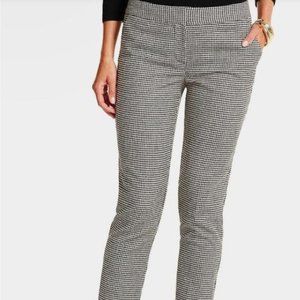 Talbots Hampshire Houndstooth Pants Sz 12 NWOT